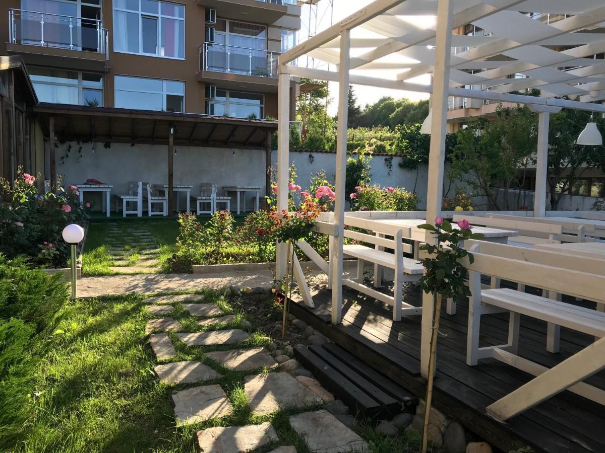 Family hotel Akra Csernomorec Kültér fotó